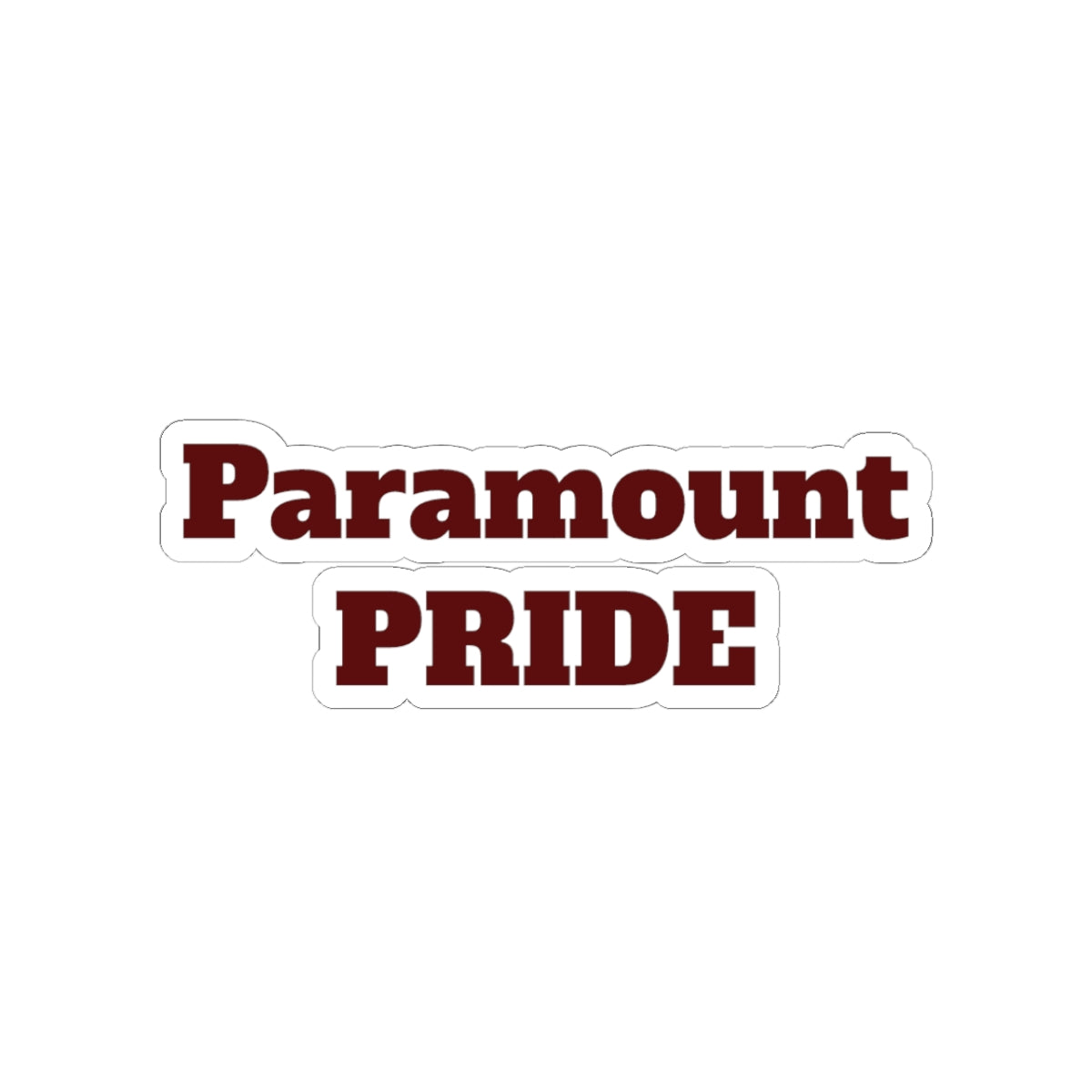 Paramount Pride Kiss-Cut Stickers for Celebrating Support: Decorations, Laptop Stickers, Fun Gifts, and Personal Flare