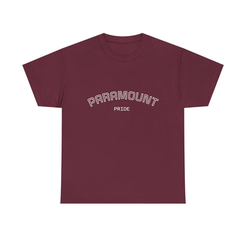 Unisex Heavy Cotton Tee - Paramount Pride Graphic Shirt, Casual Wear, Everyday Comfort Tee