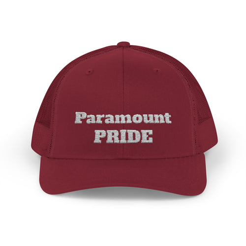 Paramount Pride Snapback Trucker Cap, Adjustable Hat for Outdoor Adventures, Sports Events, Gift for Him/Her/They